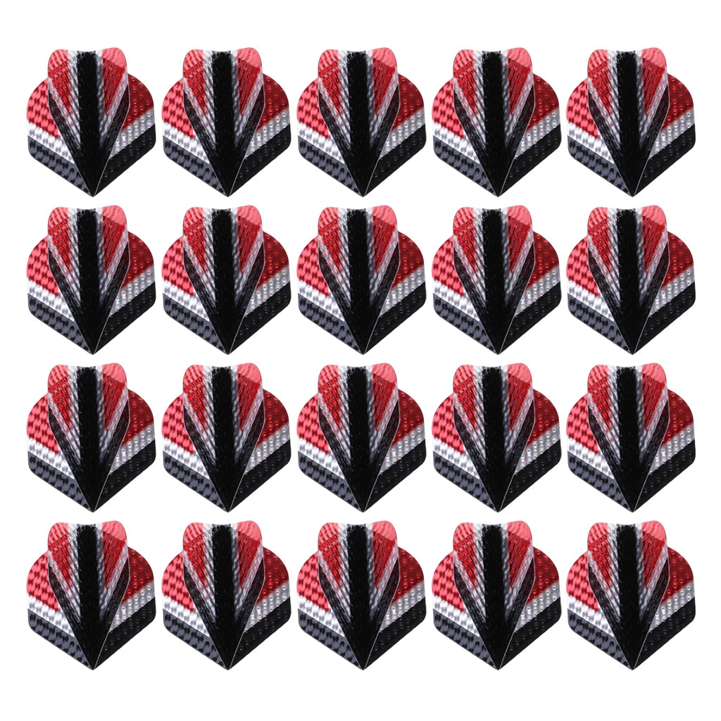 MagiDeal 20pcs Dart Flights Selection