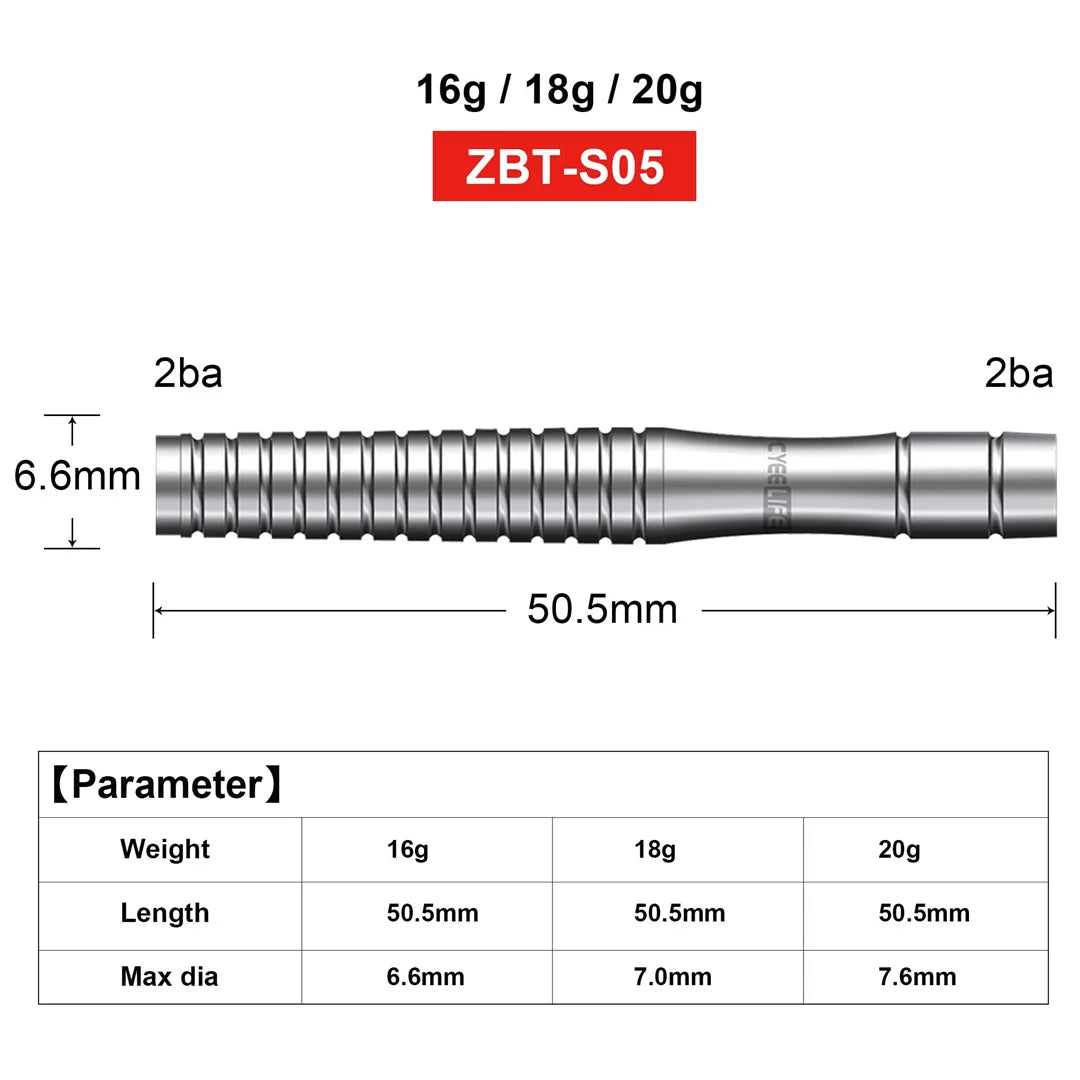 16g 18g 20g 90% Tungsten Soft Tip Darts Set