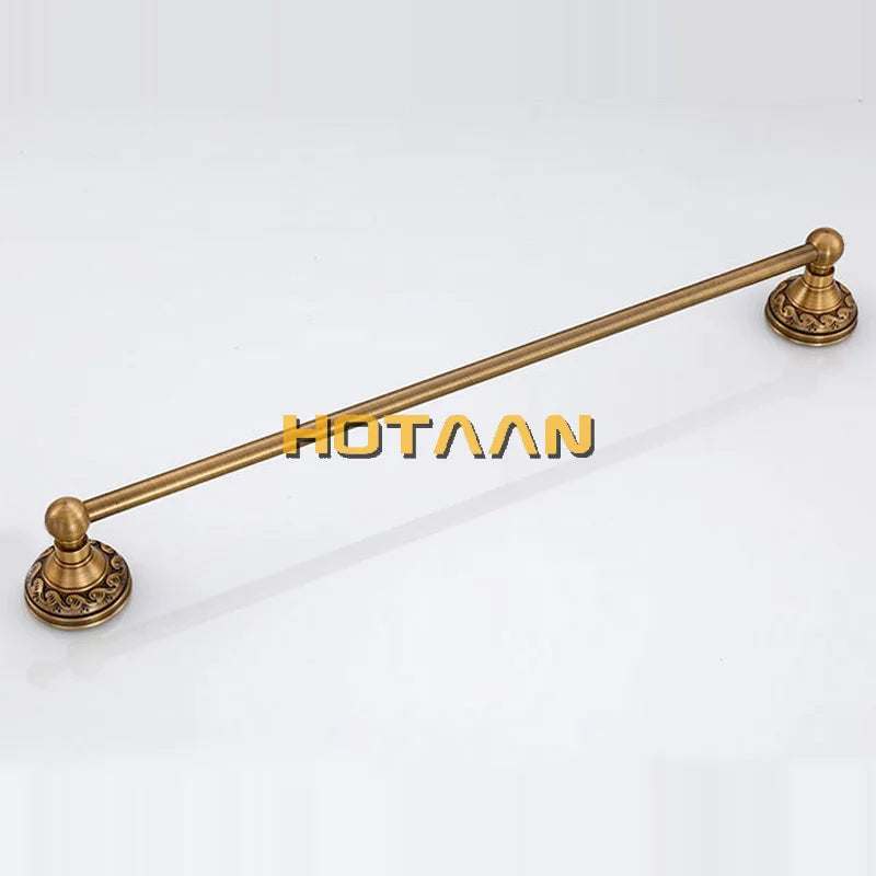 Antique Brass Bathroom Towel Holder 30/40/45/50/60cm Bathroom Accessories