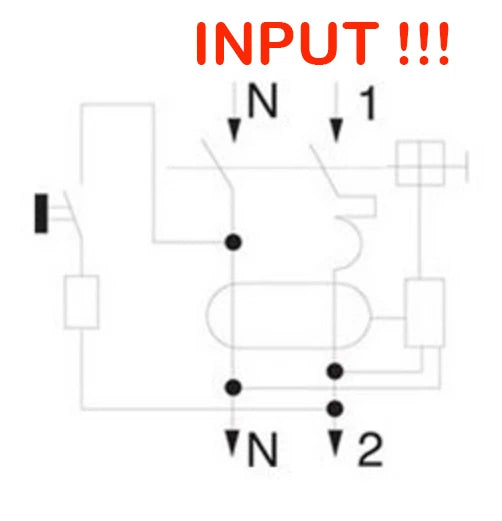 TPNL DPNL 230V 1P+N Residual current Circuit breaker with over and short current Leakage protection RCBO MCB