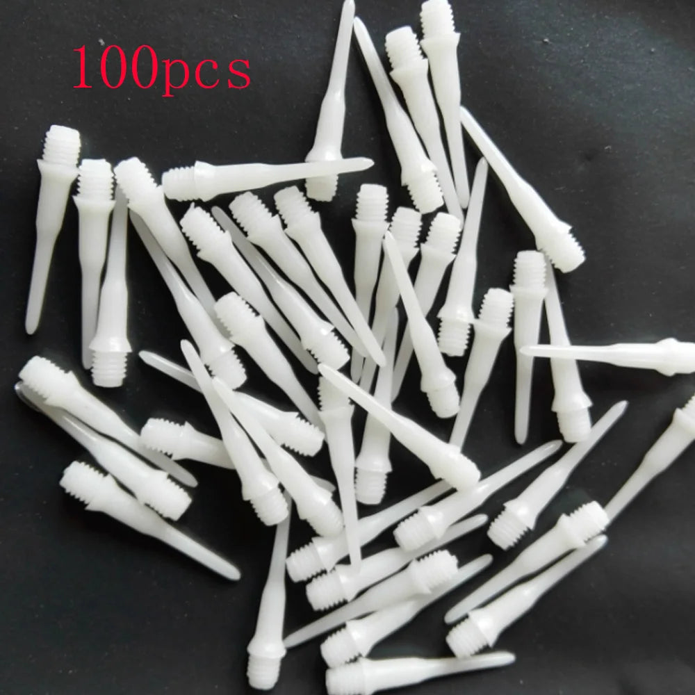 100Pcs Black White Darts Soft Tips Replacement