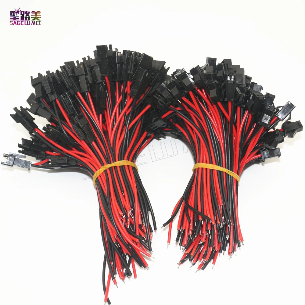 5/10/20/50 pairs Male to Female 2pin 3pin 4pin 5pin led Connector Waterproof IP68 BLACK Cable for LED Strips Light