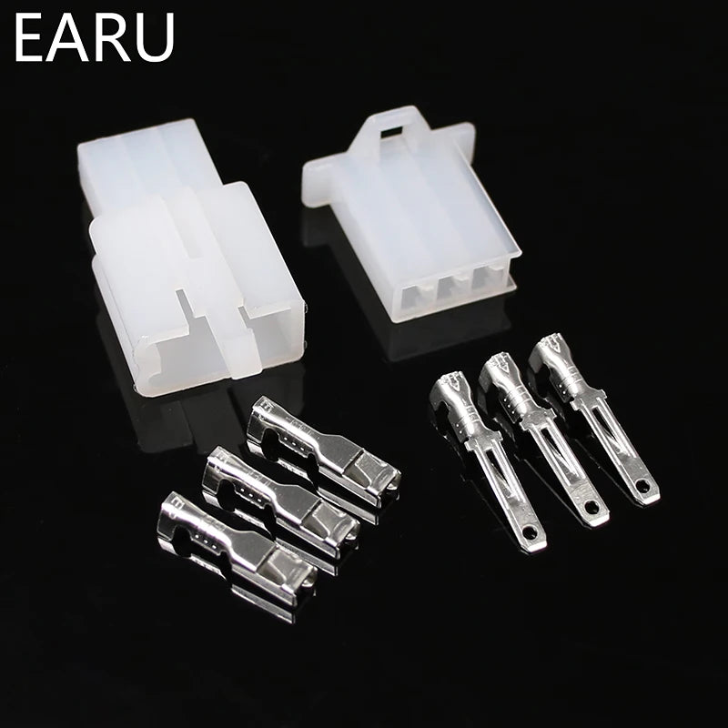 10set 2.8mm 2/3/4/6/9 pin Automotive Electrical wire Connector Male Female cable terminal plug