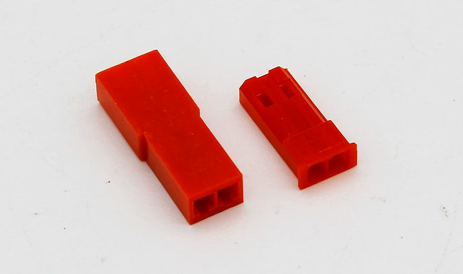 50set/lot JST Connector Plug 2pin Female, Male and Crimps RC battery connector