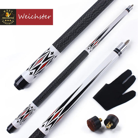 Weichster Pool Cue 1/2 Maple Wood Shaft 58" 13mm Screw on Tip