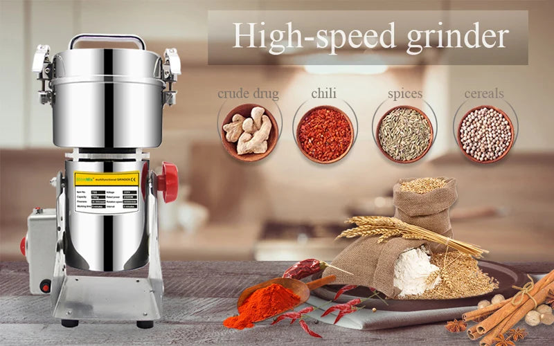 BioloMix 800g 700g Grains Spices Hebals Cereals Coffee Dry Food Grinder