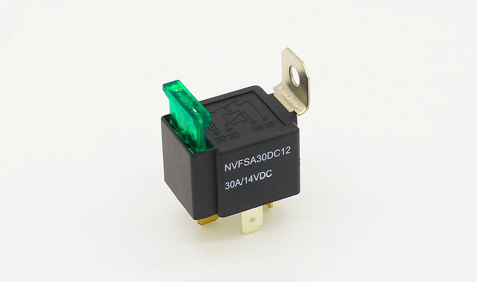 FORWARD relays top grade quality 4 pin 30A auto relay with fuse, coil voltage 12VDC