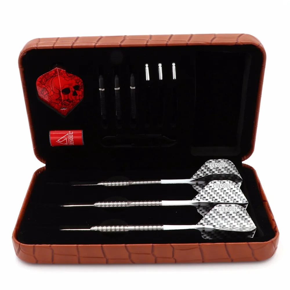 22g/24g/26g CUESOUL Super Slim 98% Tungsten Steel Tip Darts Full Set and More