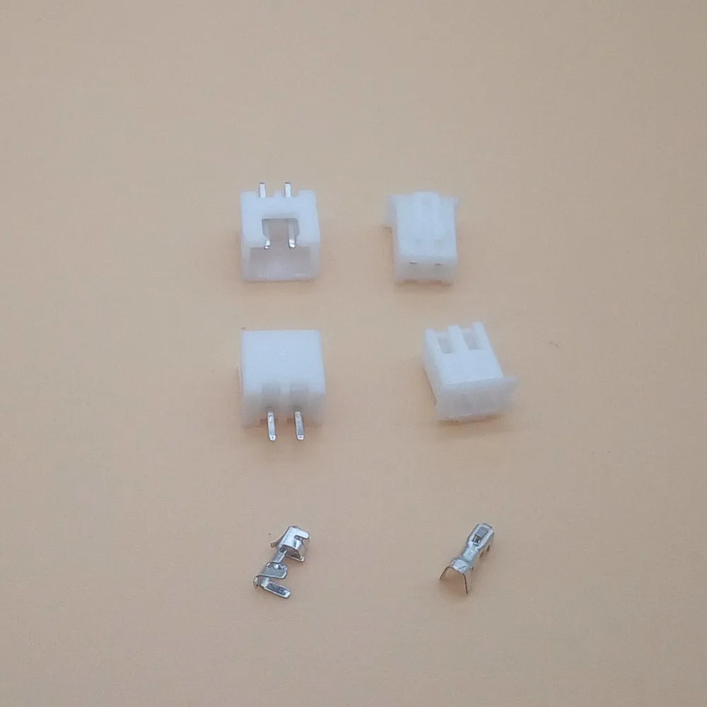 20 Kits XH 2.54mm 2/3/4/5/6/7/8/9/10/12pin JST Connector Plug Male, Female, Crimps