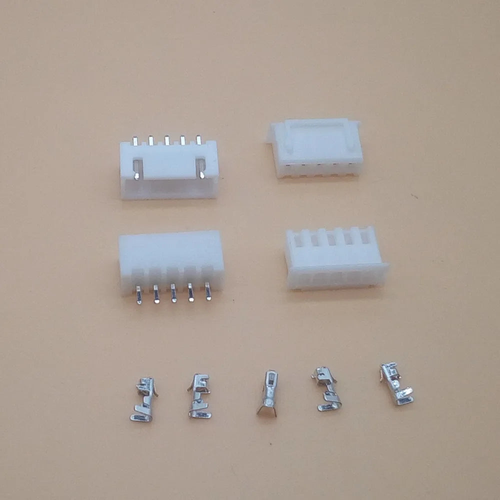 20 Kits XH 2.54mm 2/3/4/5/6/7/8/9/10/12pin JST Connector Plug Male, Female, Crimps