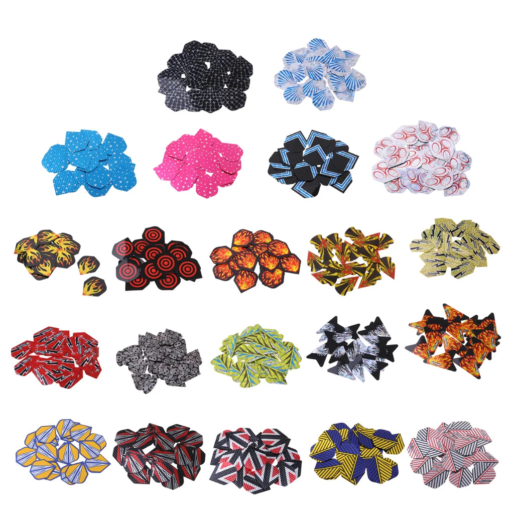 MagiDeal 20pcs Dart Flights Selection