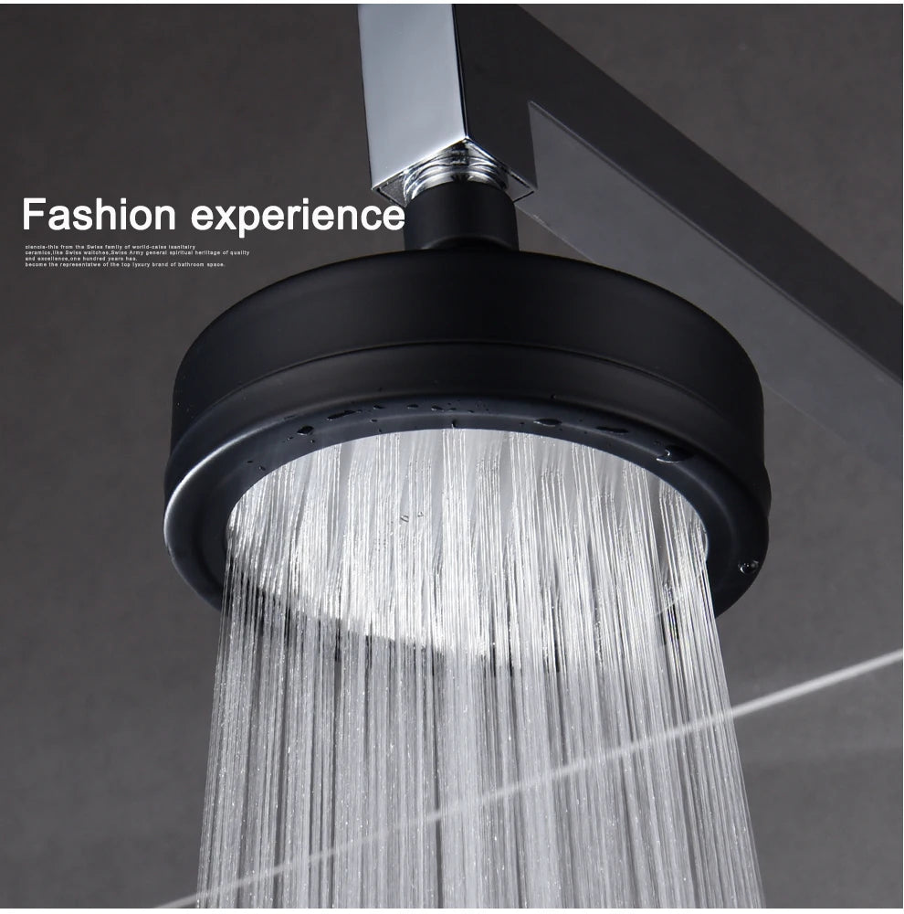 Stainless Steel Brushed Nickel 360 Degree Rotate Pressurized Water Saving Shower Head