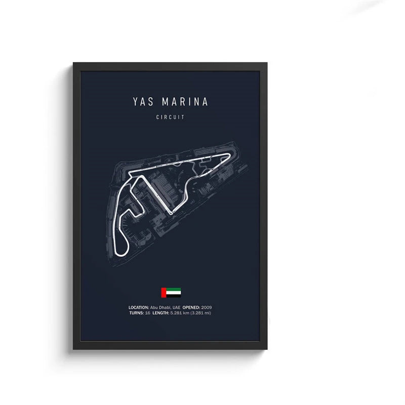 Formula 1 International Track Circuit Canvas