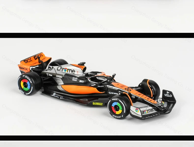 Bburago 1:43 2023 Mclaren MCL60 F1 Formula Car Die Cast Vehicles Collectible Model Racing Toys