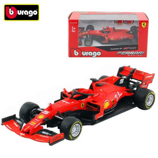 Bburago 1:43 Ferrari F1 SF90 2019 F1 Sebastian Vettel Diecast Collection