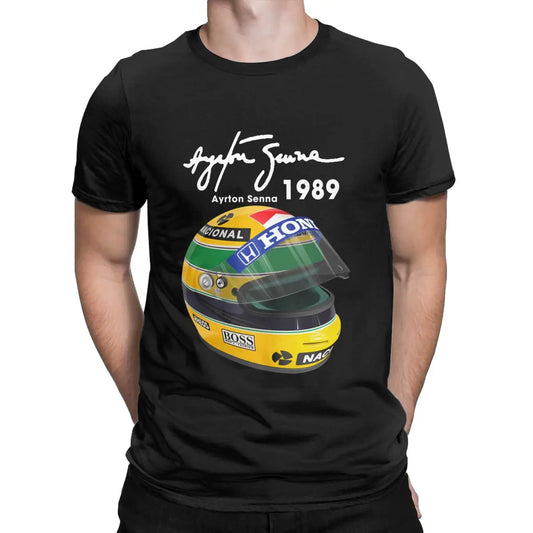 Ayrton Senna Formula 1 Racing 1989 T-Shirts