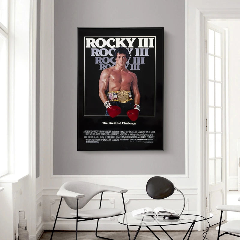 Iconic Rocky Balboa Art in a Variety of Options