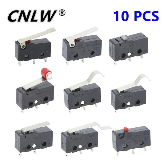 10 PCS Micro Switch 2/3Pin NO/NC