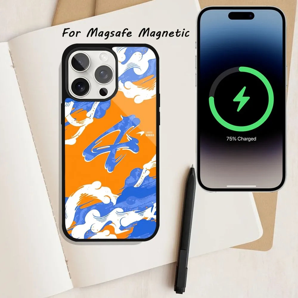 Formula 1 Lando Norris Wireless Charging Phone Case