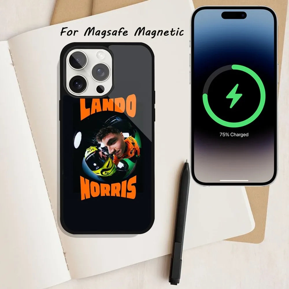 Formula 1 Lando Norris Wireless Charging Phone Case