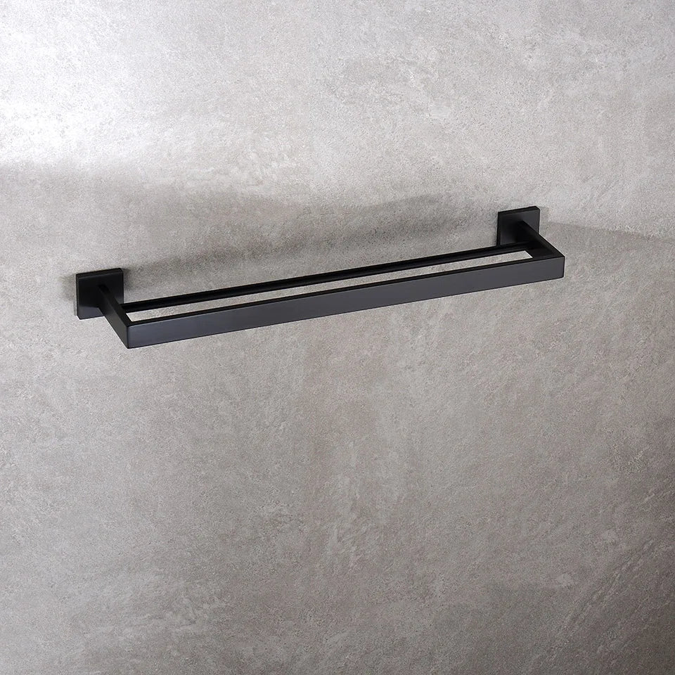 Matte Black Bathroom Hardware Sets