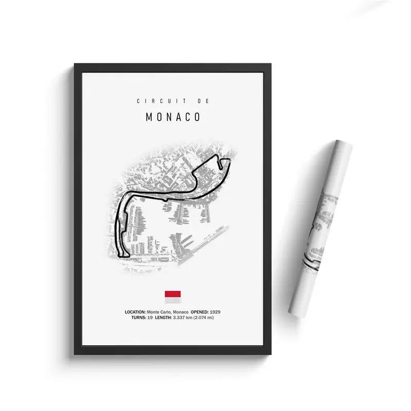 Formula 1 International Track Circuit Canvas