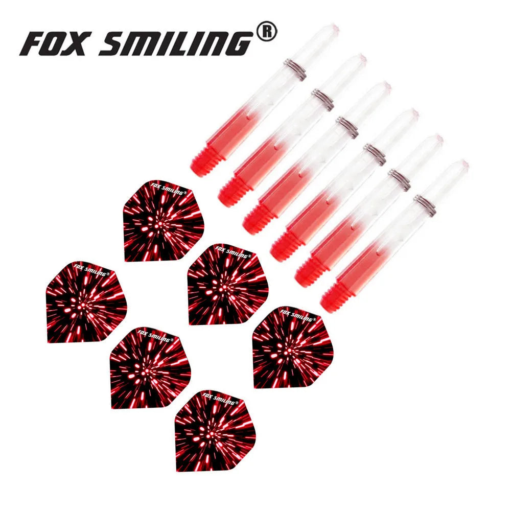 35mm Nylon Dart Shafts With Darts Flights Set