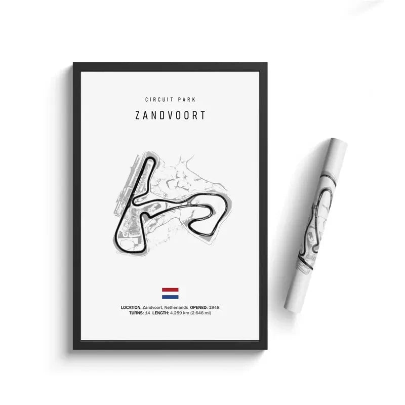 Formula 1 International Track Circuit Canvas