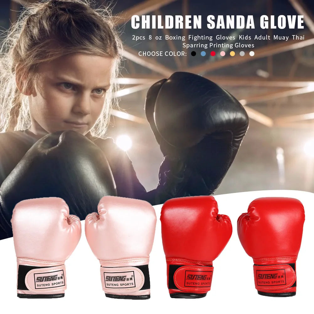 1 Pair Kids Boxing Gloves