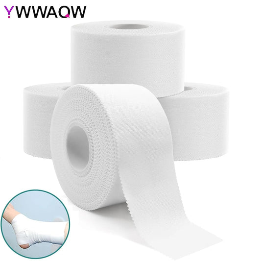 1 Roll White Self-Adhesive Tape Elastic Sports Boxing Bandages