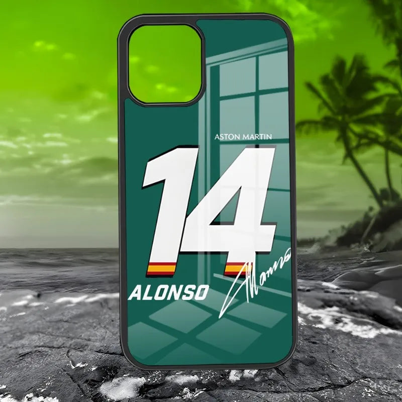 F1 Racing Fernando Alonso 14 Phone Case