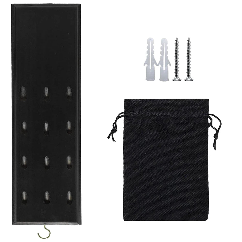 12-Hole Wall Mounted Darts Holder