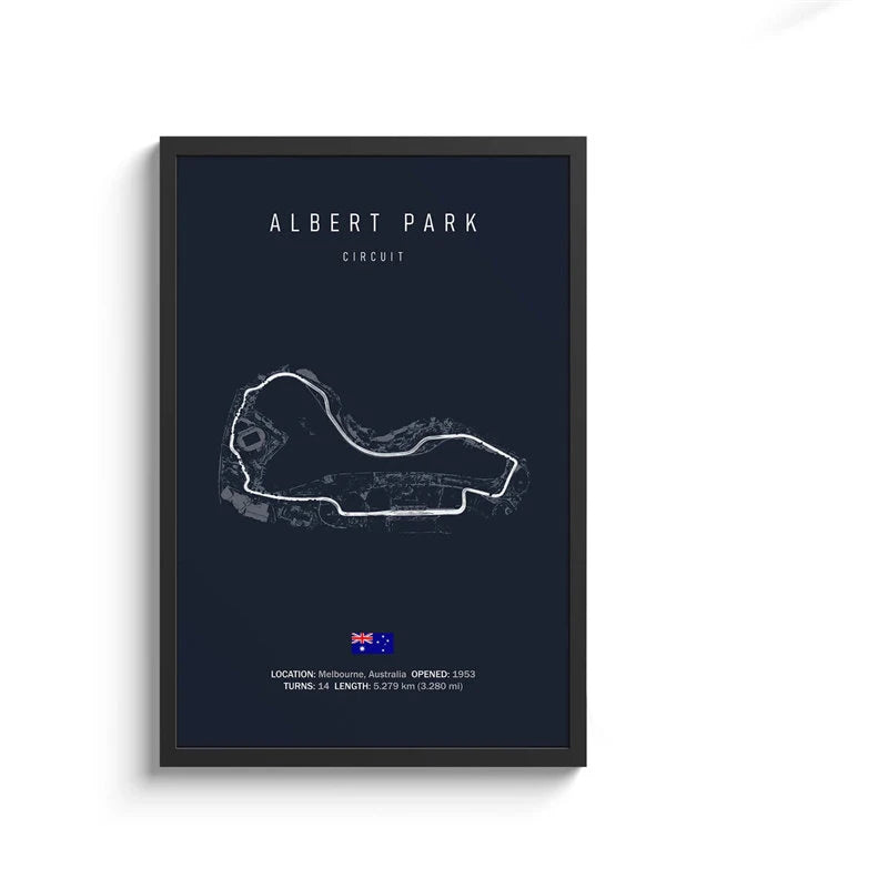 Formula 1 International Track Circuit Canvas