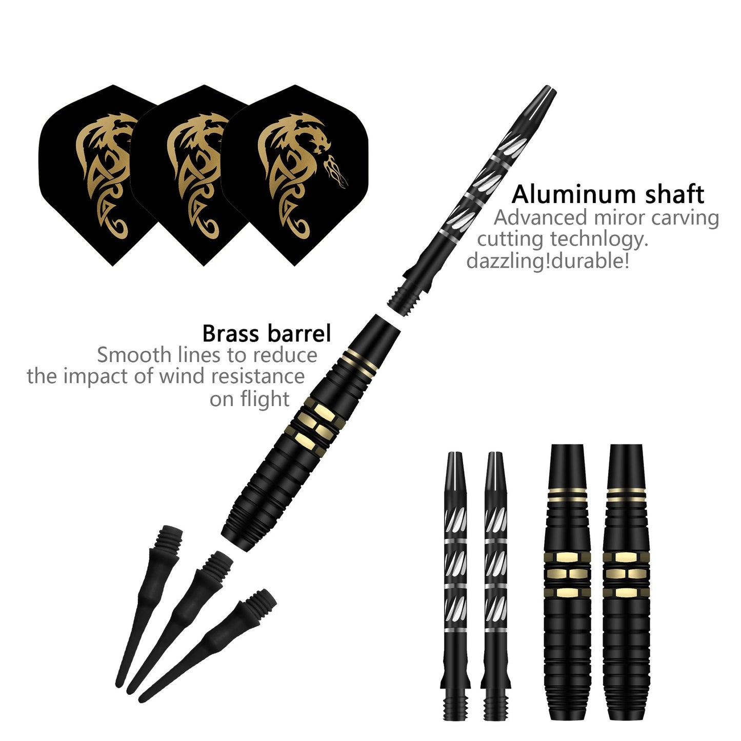 18g Professional Soft Darts Set