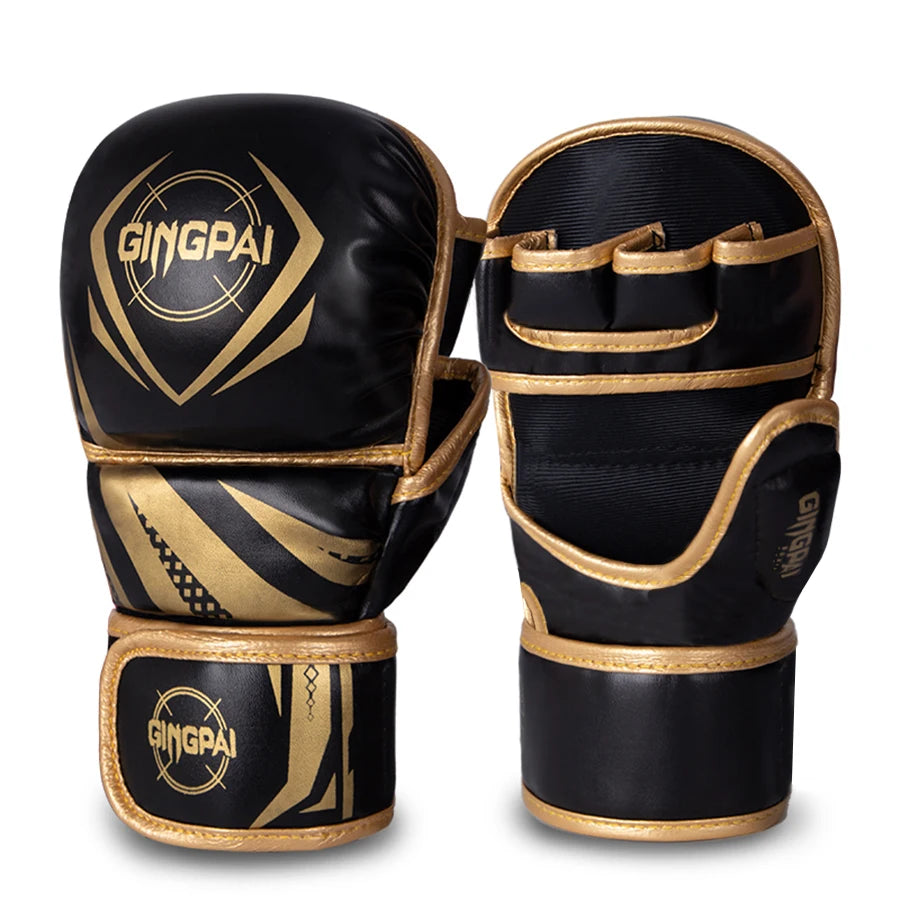 Professional MMA Half-Finger Boxing Gloves