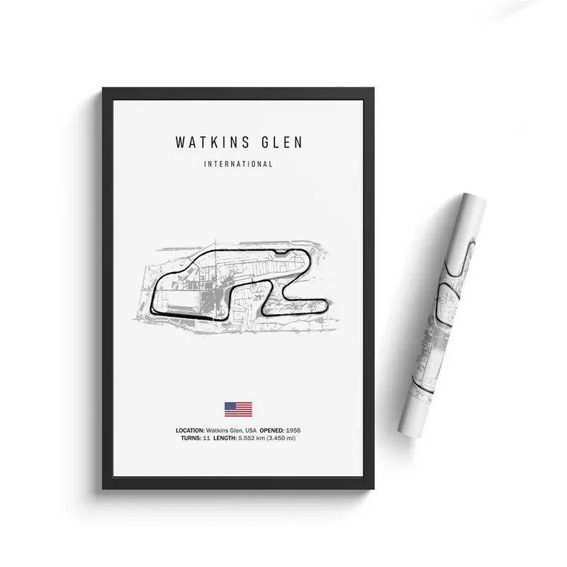 Formula 1 International Track Circuit Canvas