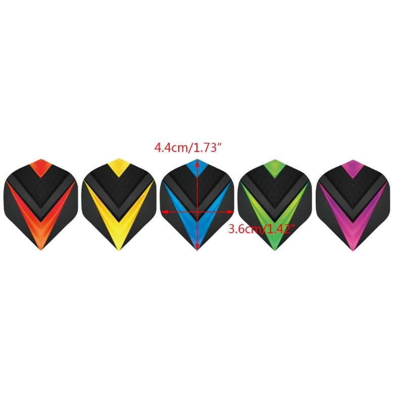 30Pcs/Pack Feather Tail Dart Flights Styles