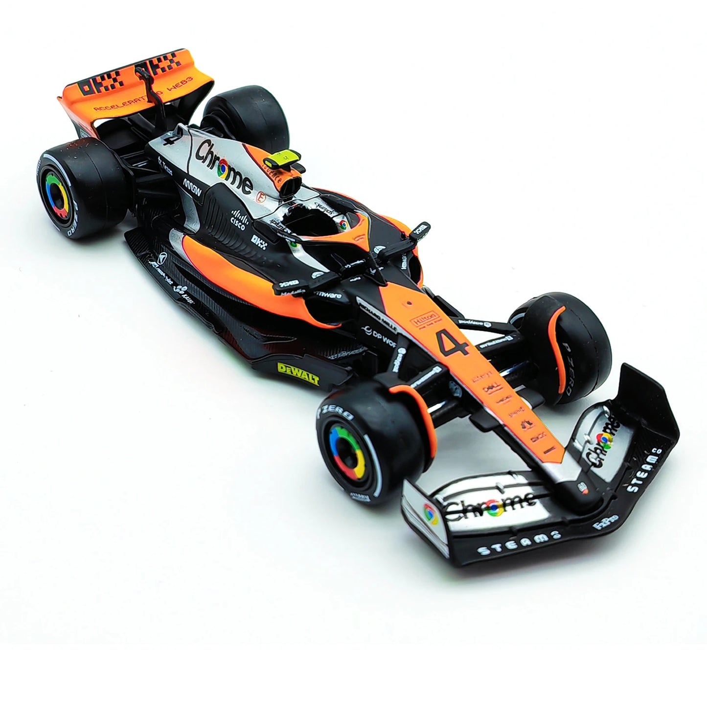 Bburago 1:43 #4 Lando Norris #81 Oscar Piastri Alloy Car Die Cast Model Toy