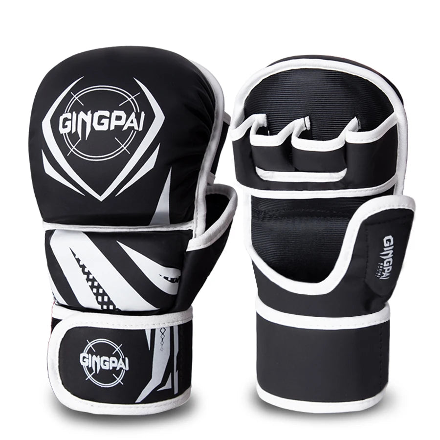 Professional MMA Half-Finger Boxing Gloves