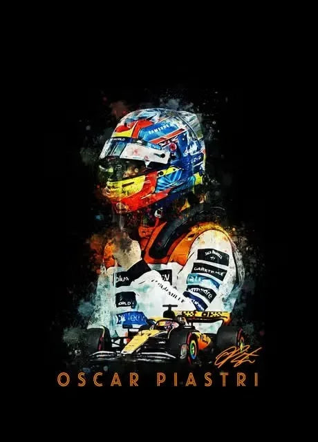 Formula 1 Racing Legend Lewis Hamilton Poster