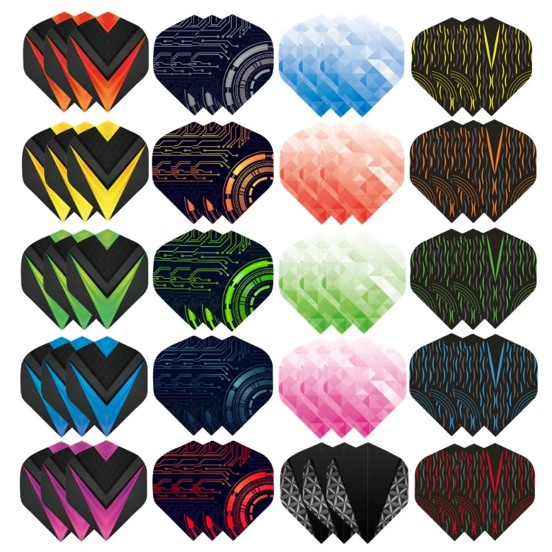 60Pcs Darts Flights