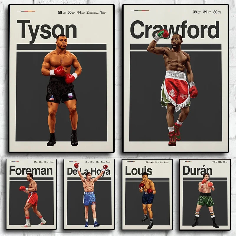 Legends of Boxing Posters & Art Work