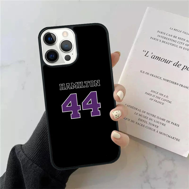 Lewis Hamilton 44 F1 Phone Case Cover For iPhone 15 14 Plus 11 12 mini 13 Pro Max Apple 6 7 8 X XR XS max