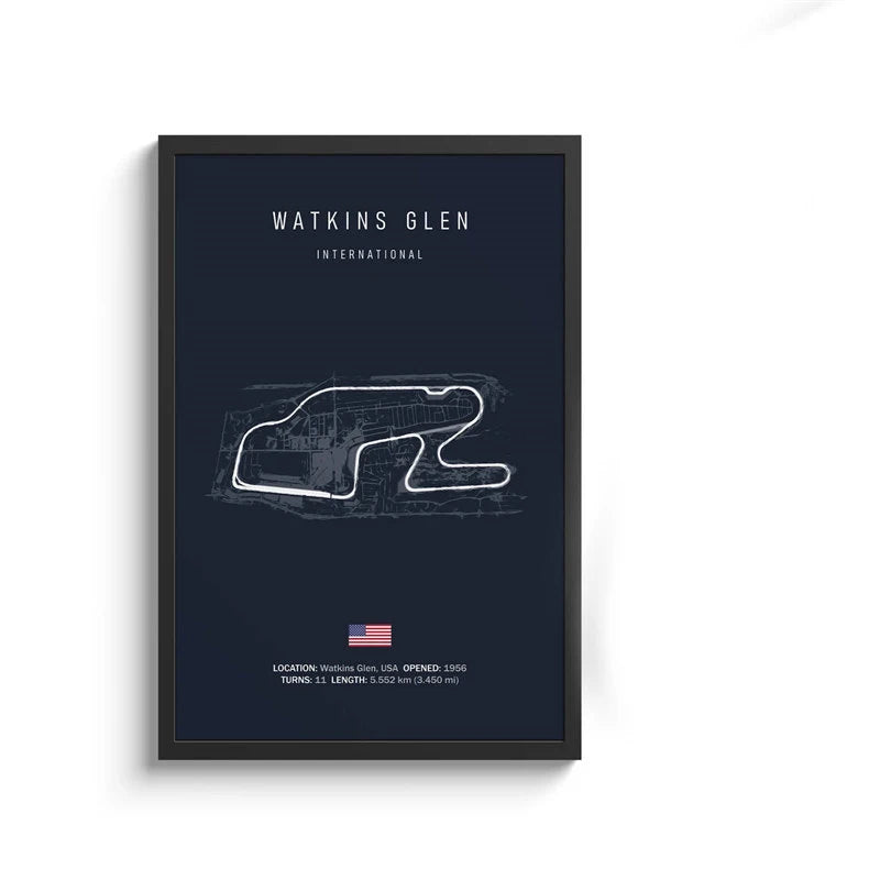 Formula 1 International Track Circuit Canvas