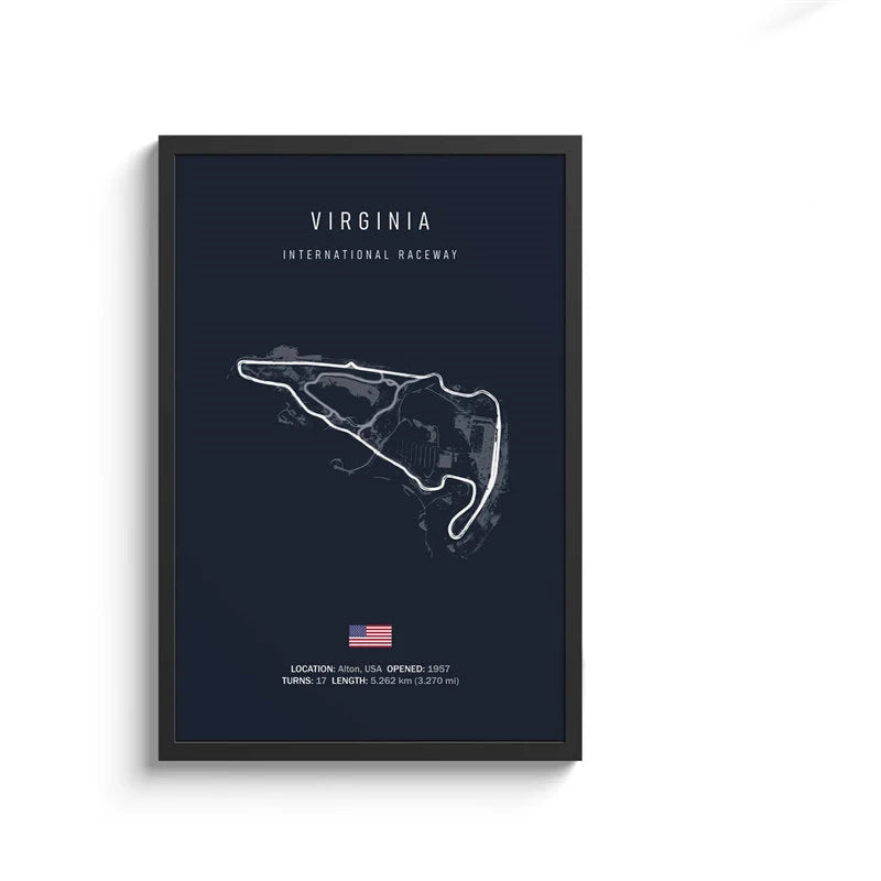 Formula 1 International Track Circuit Canvas