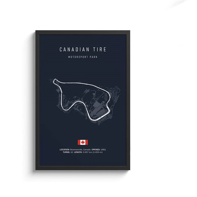 Formula 1 International Track Circuit Canvas