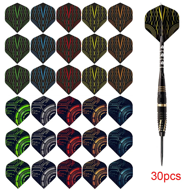 15pcs-30pcs Dart Flights Multiple Styles