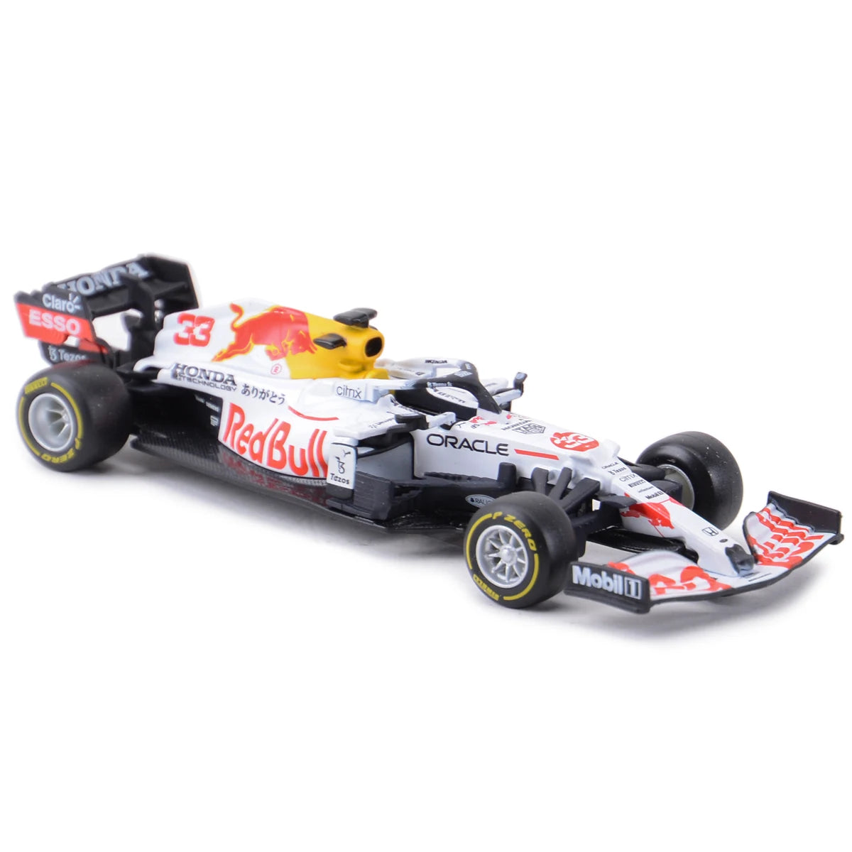 Bburago 1:43 2021 Red Bull RB16B #33 Turkey F1 Formula Car Collectible Model