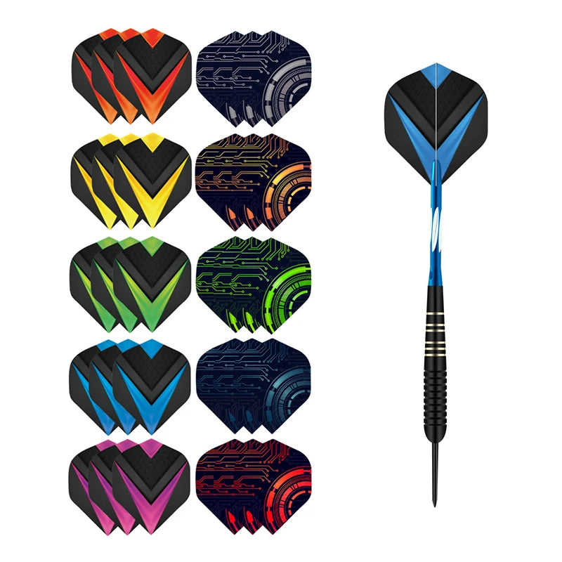 15pcs-30pcs Dart Flights Multiple Styles