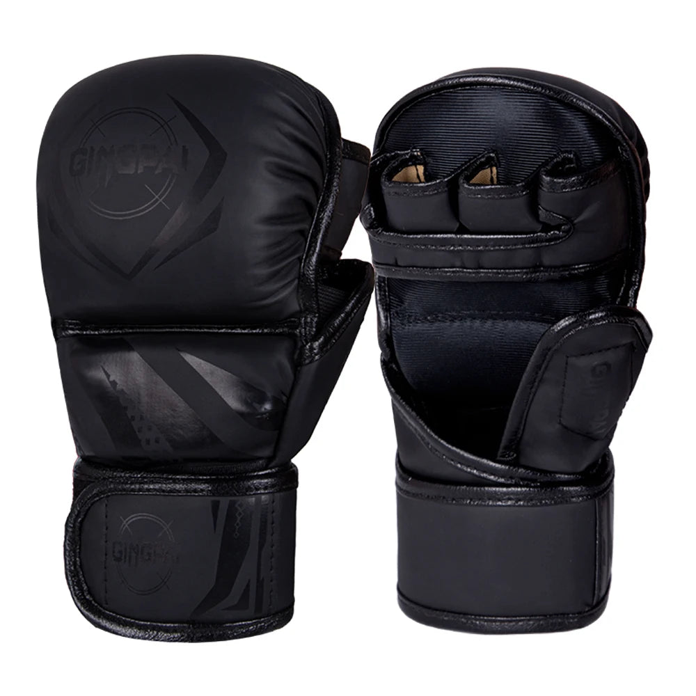 Professional MMA Half-Finger Boxing Gloves